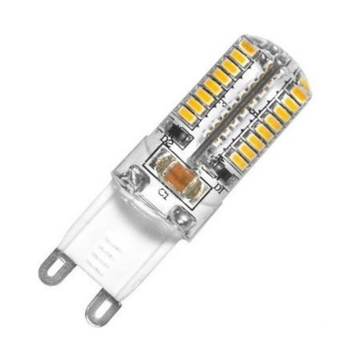 LED bulbs G9 5W silikoon 230V 2500-3000K