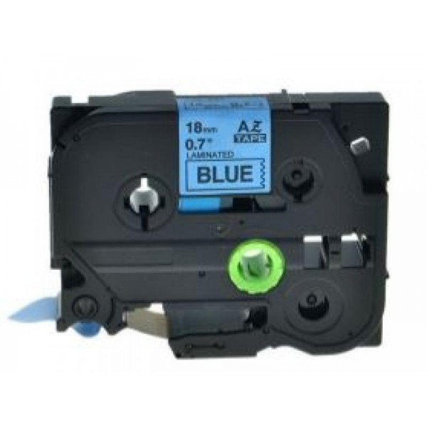 Dofe analog printeri label Brother TZ-541 TZ541 TZe-541 TZ541 Black on Blue