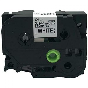 Dore analog Brother TZ-251  TZe-251 Label Maker Tape, 24mm x 8m, Black On White