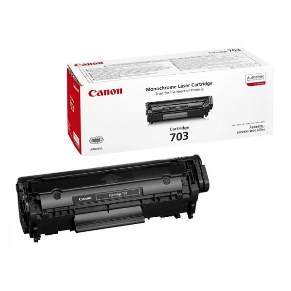 Canon toonerkassett 703 CRG-703 7616A005 BK