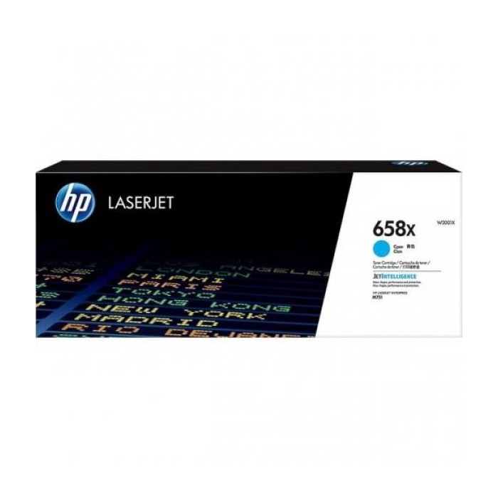 HP toner cartridge 658X cyan (W2001X)