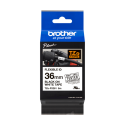 Brother TZe-FX261, TZeFX261, printer labelkassette, Black on White