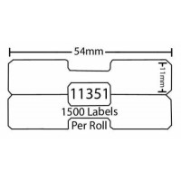 Dymo 11351 S0722360 etikettide rull Dore analoog