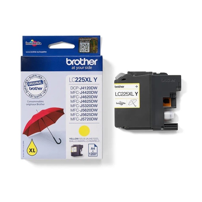 Фотография чернильный картридж Brother LC-225XLY LC225XLY OEM