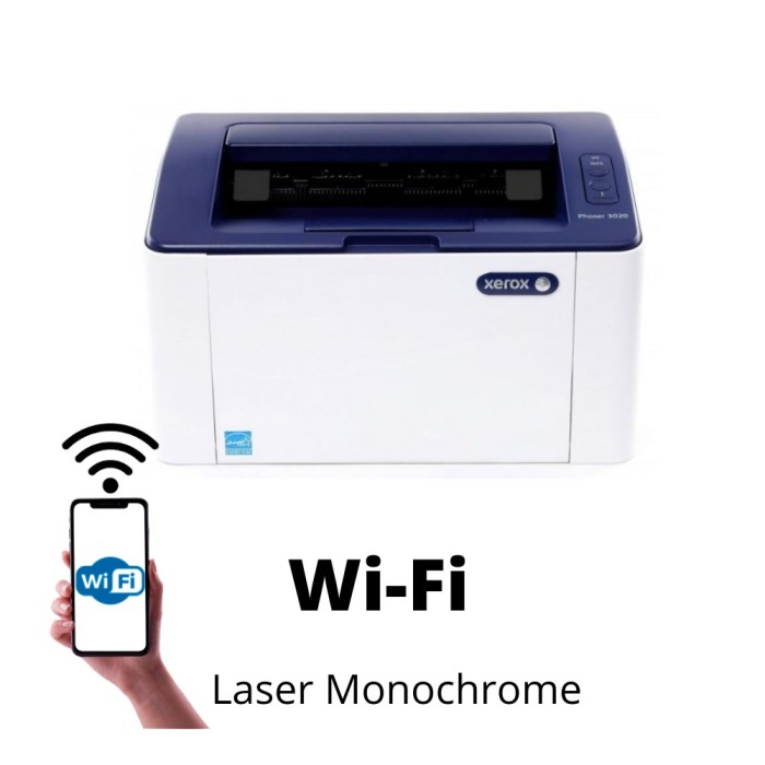 Xerox Phaser 3020V_BI принтер wi-fi лазерный черно-белый