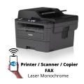 Brother MFC-L2710DW MFP Wi-Fi Printer / Scanner / Copier / Fax laser monochrome