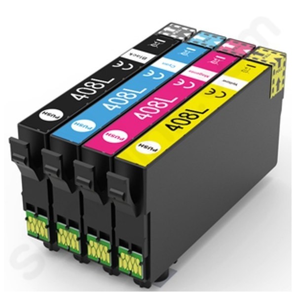 Epson 408L T09K1 T09K2 T09K3 T09K4 mustekasetti Dore analoginen aseta 4 kpl
