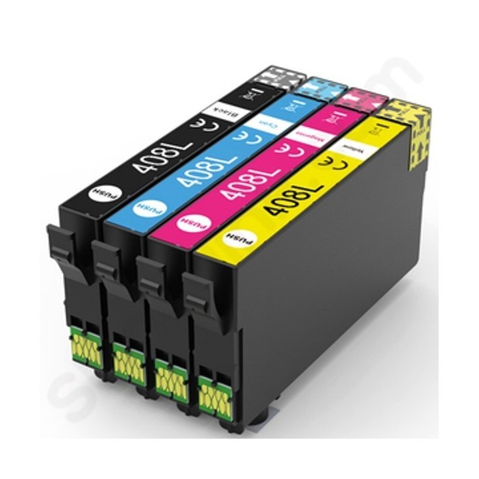 Epson 408L T09K1 T09K2 T09K3 T09K4 mustekasetti Dore analoginen aseta 4 kpl