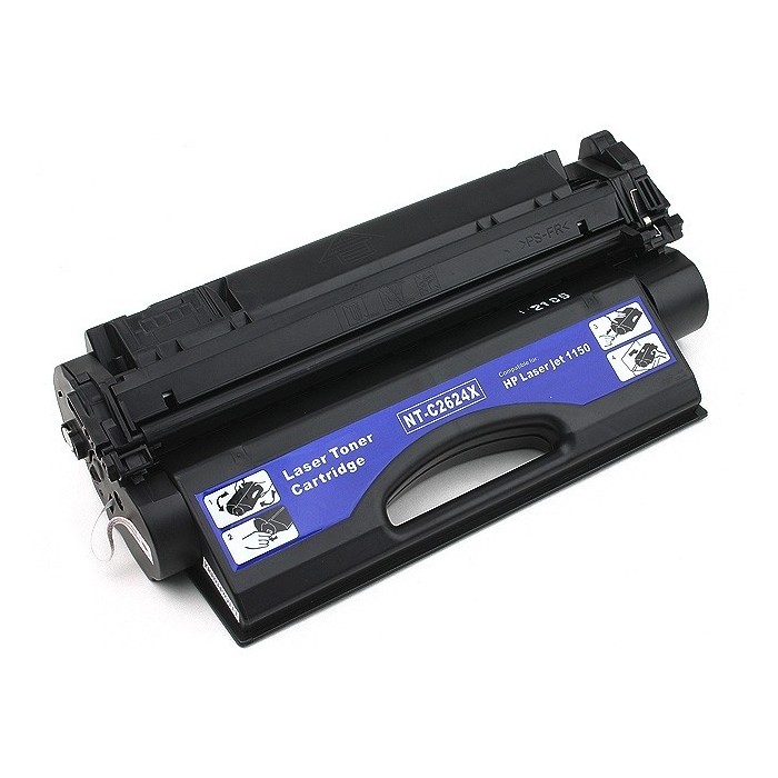 Dore analoog tooner HP Q2624X 24X 1150 Canon EP-25 HBK Dore analoog tooner HP Q2624X 24X 1150 Canon EP-25 HBK