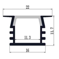 LED profils 007W 3m