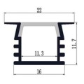 LED profilis 007W 3m