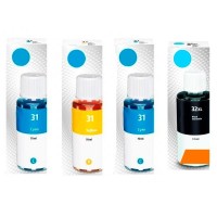 HP 31 32XL bottle Ink Dore compatible set 4 pcs