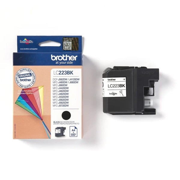 Фотография чернильный картридж Brother LC223BK LC-223BK OEM