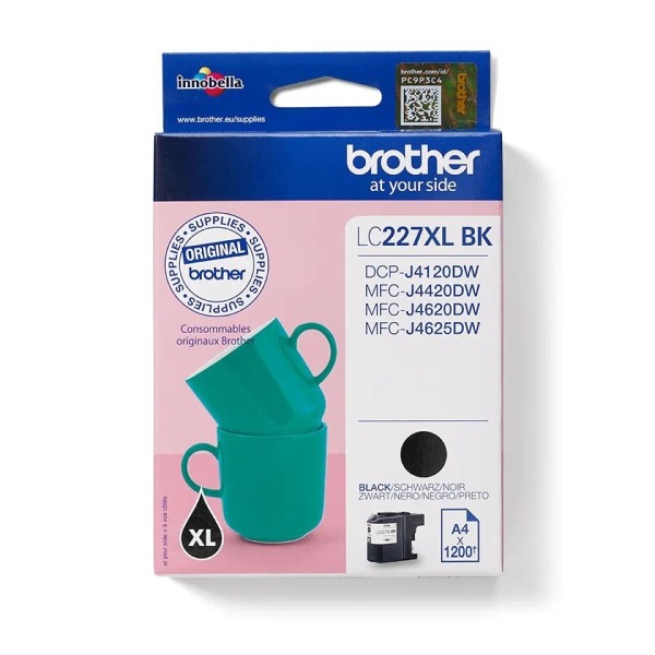 Foto tindikassett Brother LC-227XLBK LC-227XLBK OEM