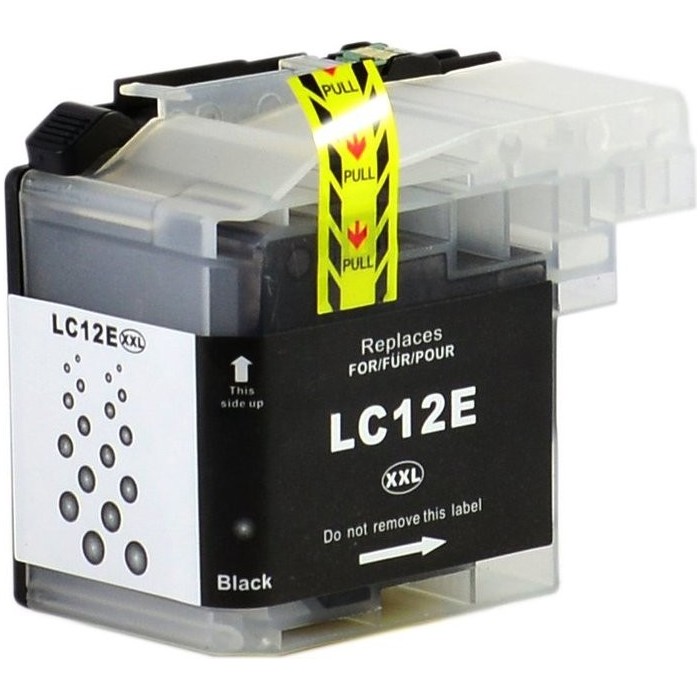 Dofe analog ink cartridge Brother LC12E LC-12E BK