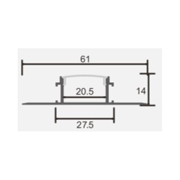 LED profiili 021W 3m