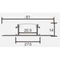 LED profiil 021W 3m