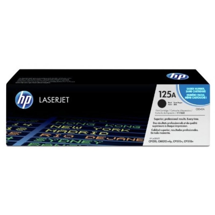 HP toonerkassett CB540A 125A BK