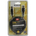 USB 2.0 PRO printerikaabel Defender USB04-06PRO A(M) – B(M) 1.8 m
