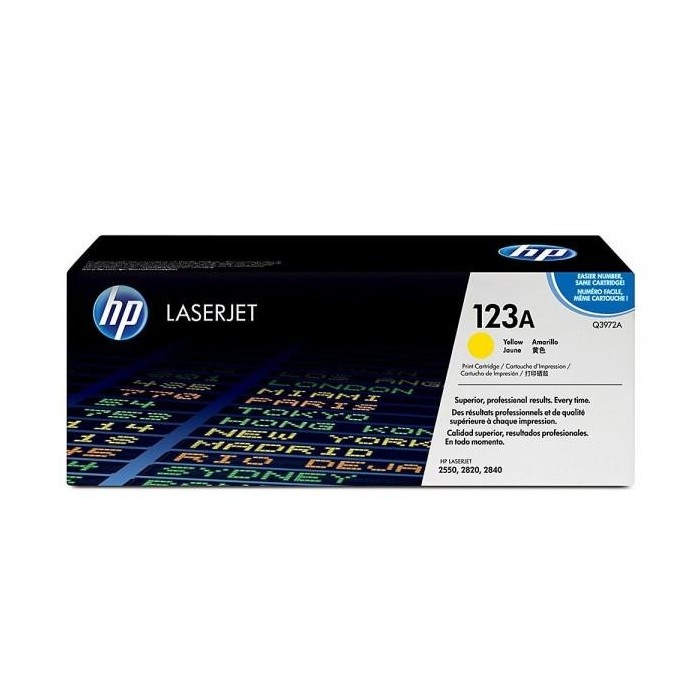 HP toonerkassett Q3972A 123A Y