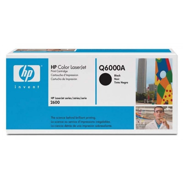 HP toonerkassett Q6000A 124A BK