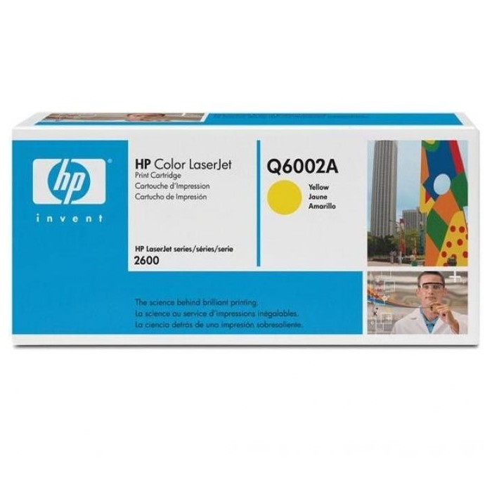 HP toonerkassett Q6002A 124A Y