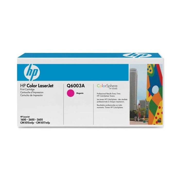 HP toonerkassett Q6003A 124A