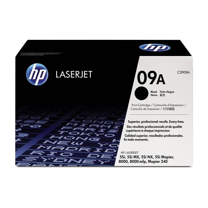 Originaal tooner Hewlett-Packard C3909A Black