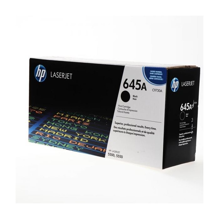 Originaal toonerikassett HP No.645A Black (C9730A)