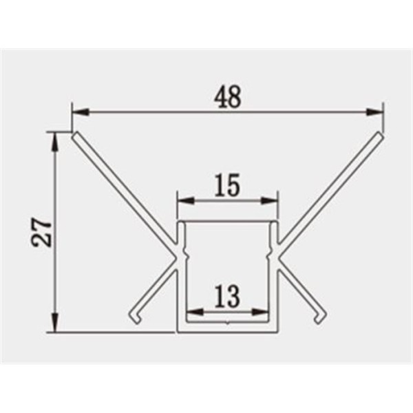 LED профиль 020W 3m