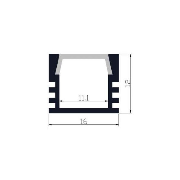 LED profiili 006W 3m