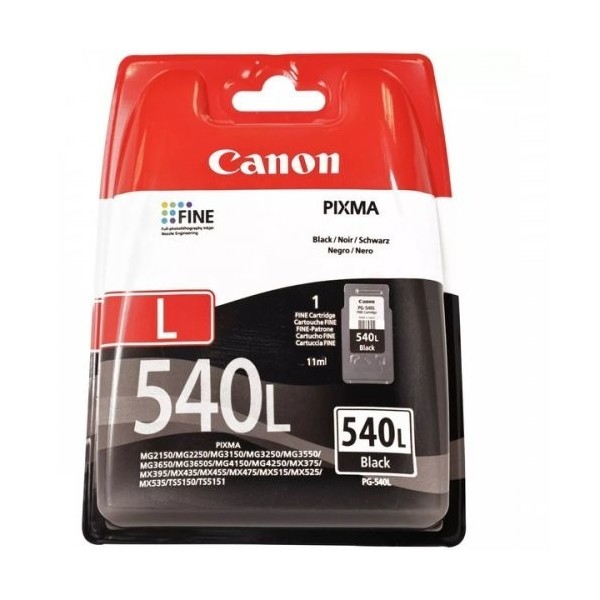 Canon PG-540L PG540L 5222B001 BK ink cartridge