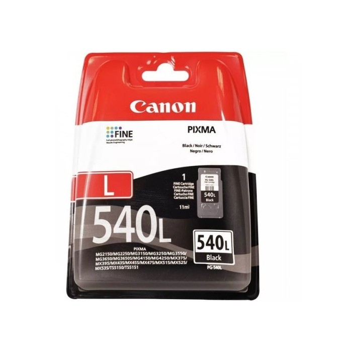 Canon PG-540L PG540L 5222B001 BK tindikassett