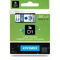 DYMO Лента D1 9 мм x 7 м синяя на белой (40914 S0720690)