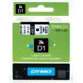 DYMO D1 Tape 9mm x 7m Black on White (40913 S0720680)