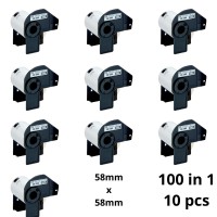 Brother DK-11207 DK-11207 etikettirulla Dofe analoginen sarja 10 kpl