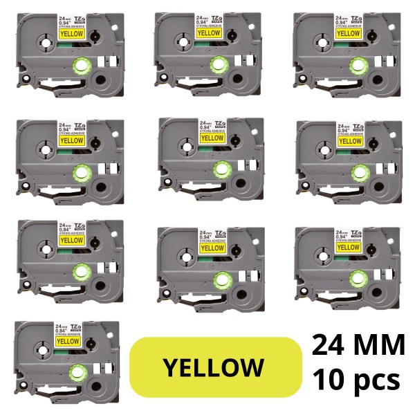 Brother TZe-S651 TZeS651 label tape Dore compatible set 10 pcs