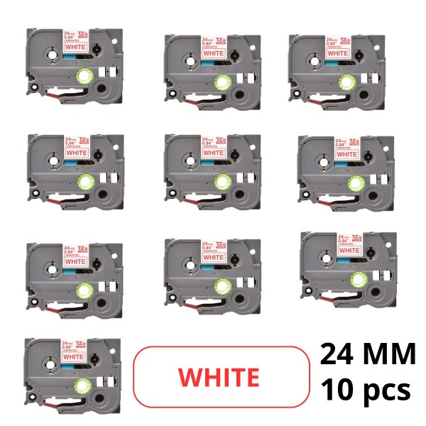 Brother TZe-252 TZe252 etikettinauha Dore analoginen sarja 10 kpl