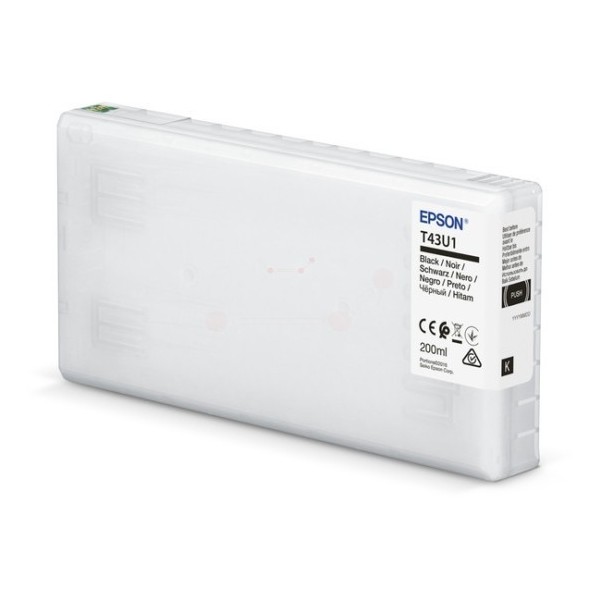 Epson 407 C13T43U140 BK чернильный картридж