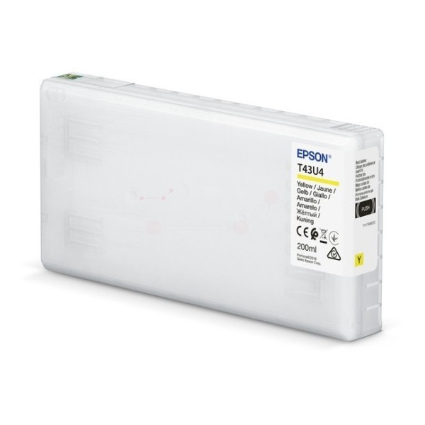 Epson 407 C13T43U440 Y чернильный картридж