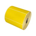 DORE THERMAL LABEL ZEBRA 102mm x 150mm 102 x 150mm 102x150mm YELLOW...