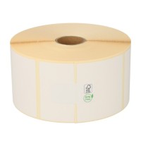 DORE THERMAL LABEL ZEBRA 57mm x 51mm (core 25mm) 1000 labels