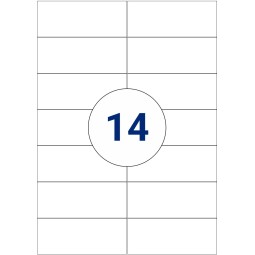Labels 105x42.3 mm