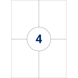 Этикетки размер 105 mm x 148 mm