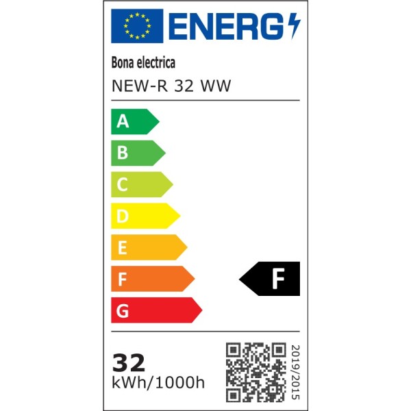 LED New-R įleidžiamas šviestuvas 32W WW 3000K