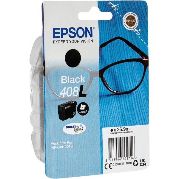 Epson 408L T09K1 C13T09K14010 BK ink cartridge OEM