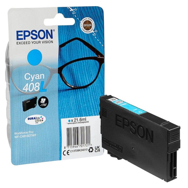 Epson 408L T09K2 C13T09K24010 C чернильный картридж OEM