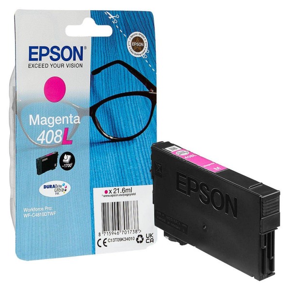 Epson 408L T09K3 C13T09K34010 M ink cartridge OEM