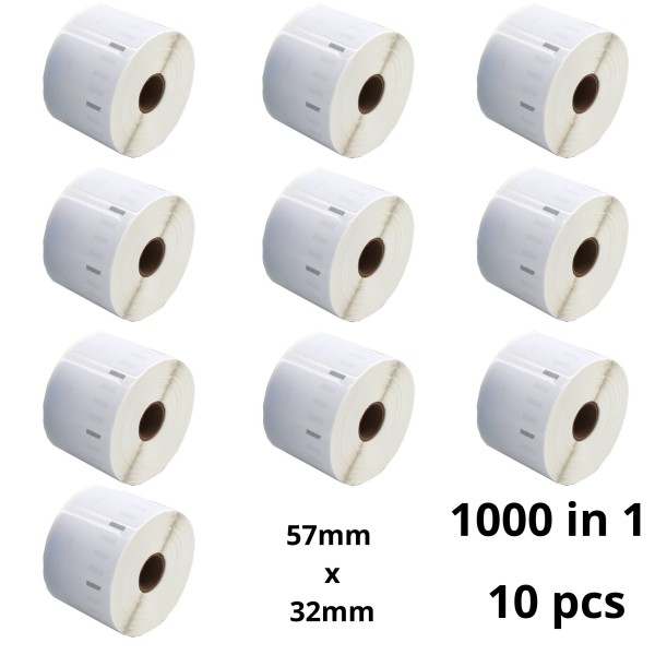 Dymo 11354 S0722540 label roll Dore compatible set 10 pcs