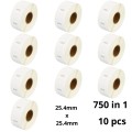 Dymo S0929120 label roll Dore compatible set 10 pcs